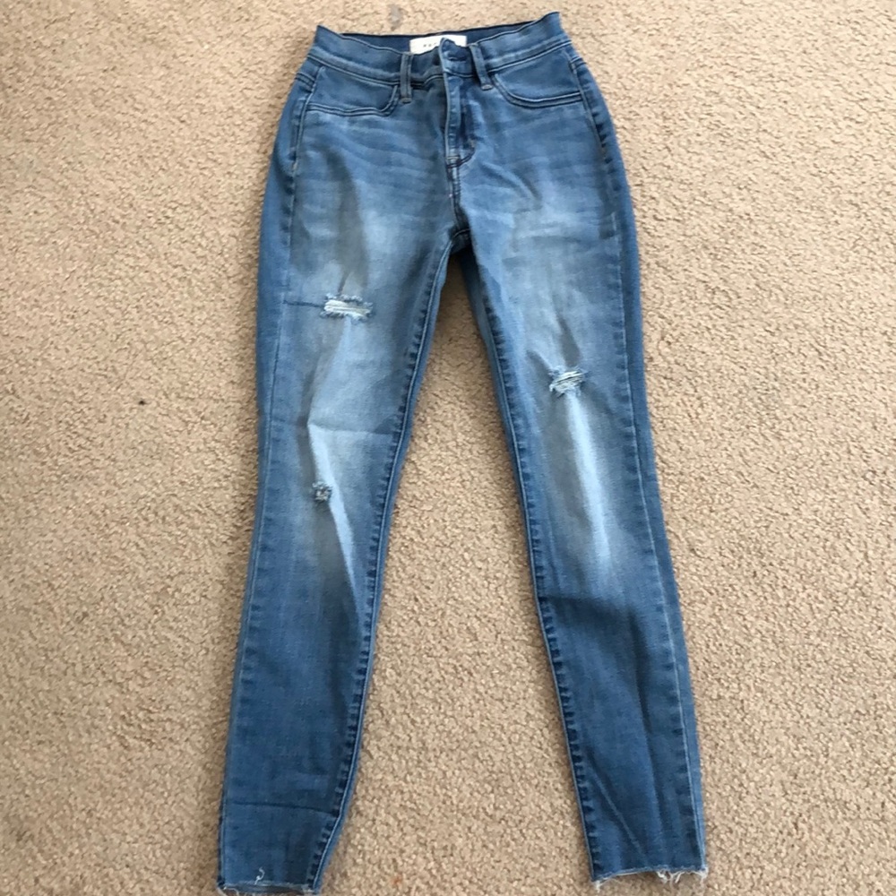 PacSun high rise ankle jegging